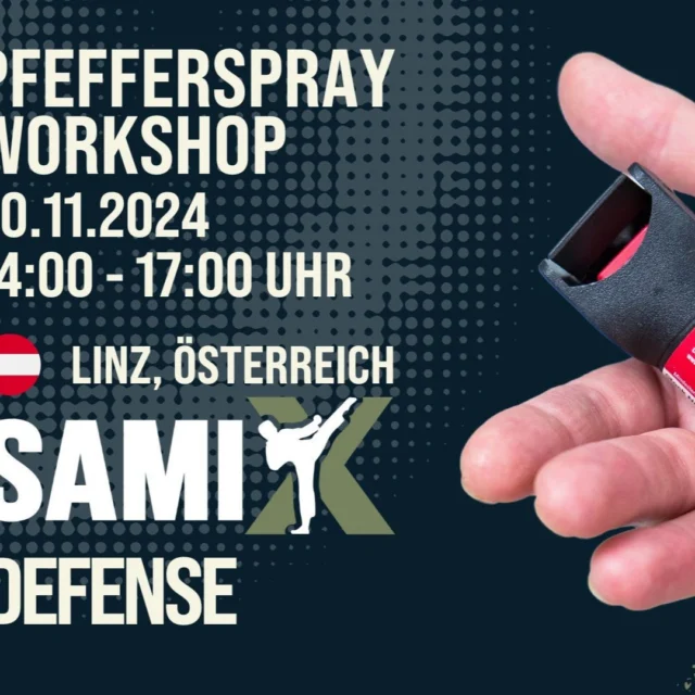 #ulrichgruber #kravmagalinz #samilinz #selbstverteidigungmitsystem

November 30 @ 14:00 - 17:00

mit ANTON DYK

Anmeldung -> https://www.ulrich-gruber.at/event/sami-x-pfefferspray/

💯 🎉🔥👍